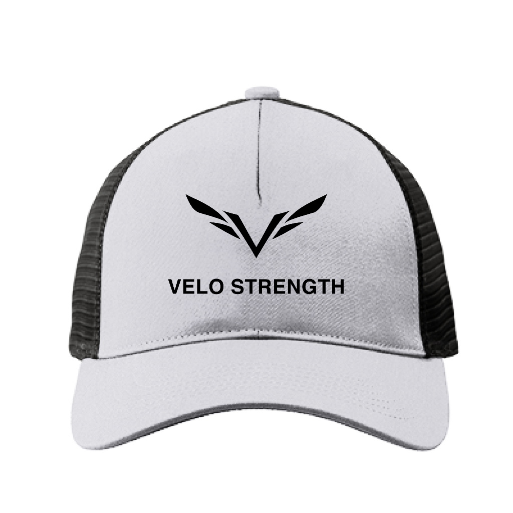 VELO STRENGTH Training Mesh Cap White