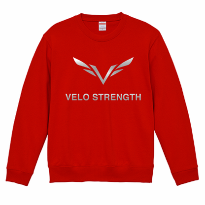 VELO STRENGTH　 Sweatshirt RED