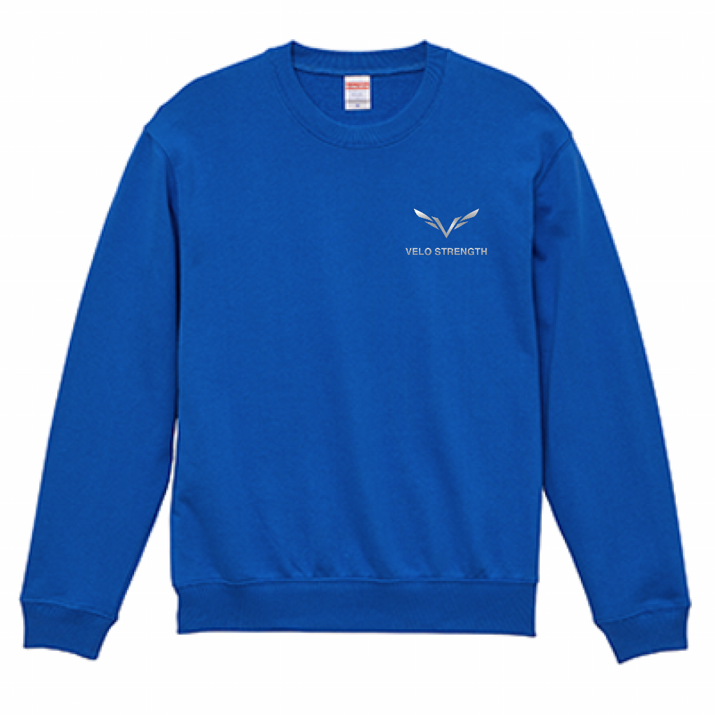 VELO STRENGTH　Mini Logo Sweatshirt Royal Blue