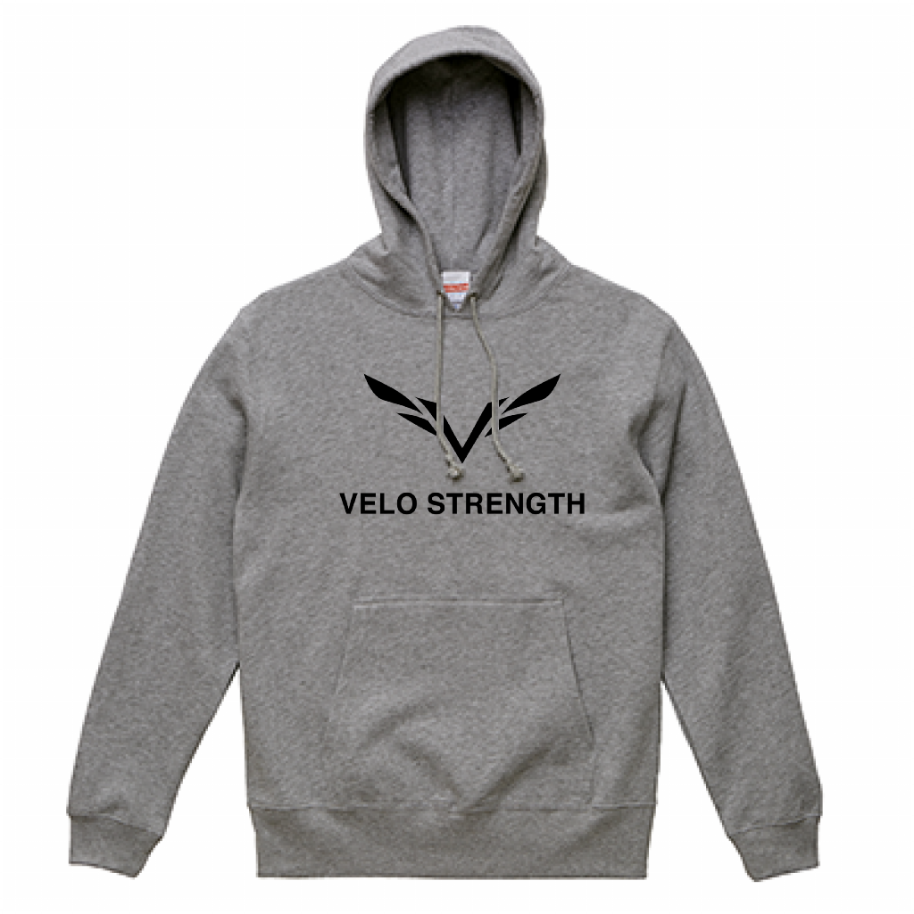 VELO STRENGTH Hoodie Grey