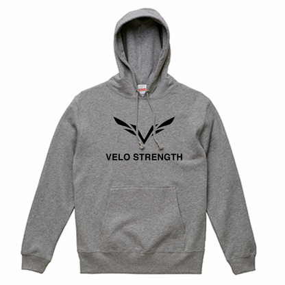 VELO STRENGTH Hoodie Grey