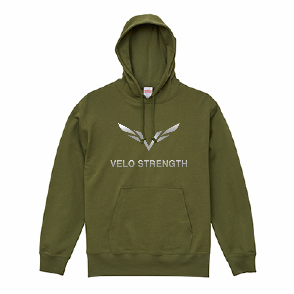 VELO STRENGTH　Hoodie Khaki