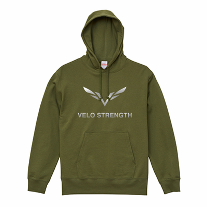 VELO STRENGTH　Hoodie Khaki