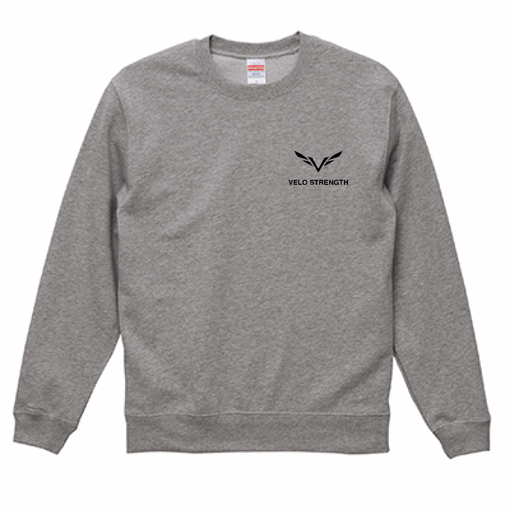VELO STRENGTH　Mini Logo Sweatshirt Grey