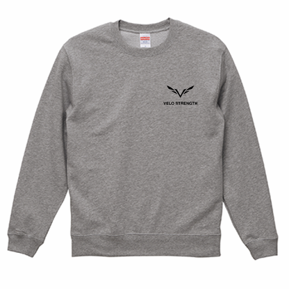 VELO STRENGTH　Mini Logo Sweatshirt Grey