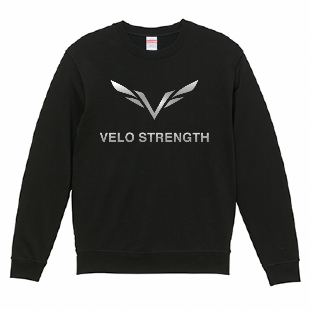 VELO STRENGTH　Black Sweatshirt