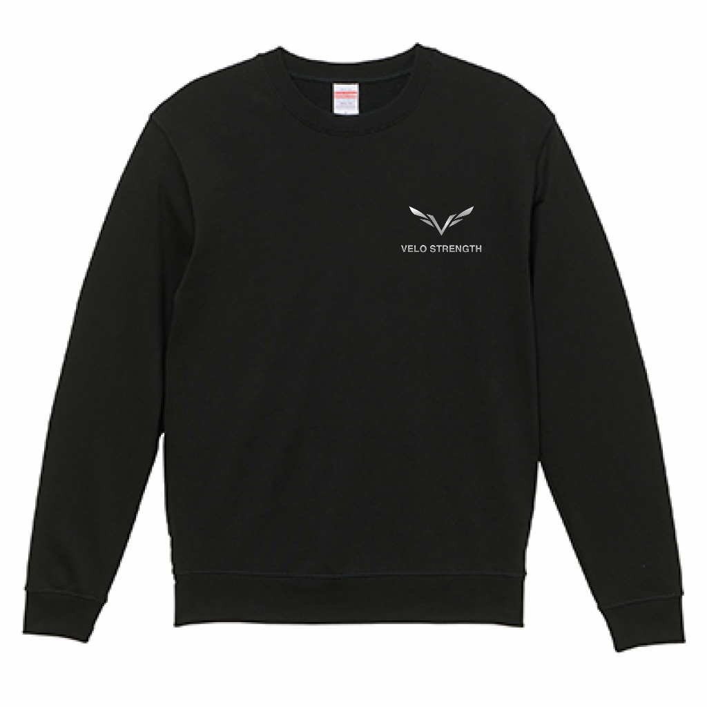 VELO STRENGTH　Mini Logo Sweatshirt Black