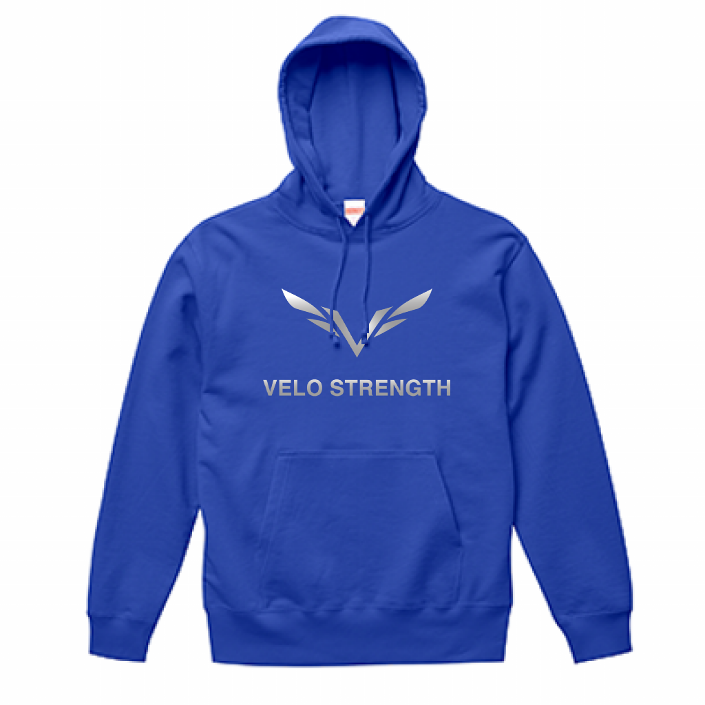 VELO STRENGTH　 Hoodie Royal Blue